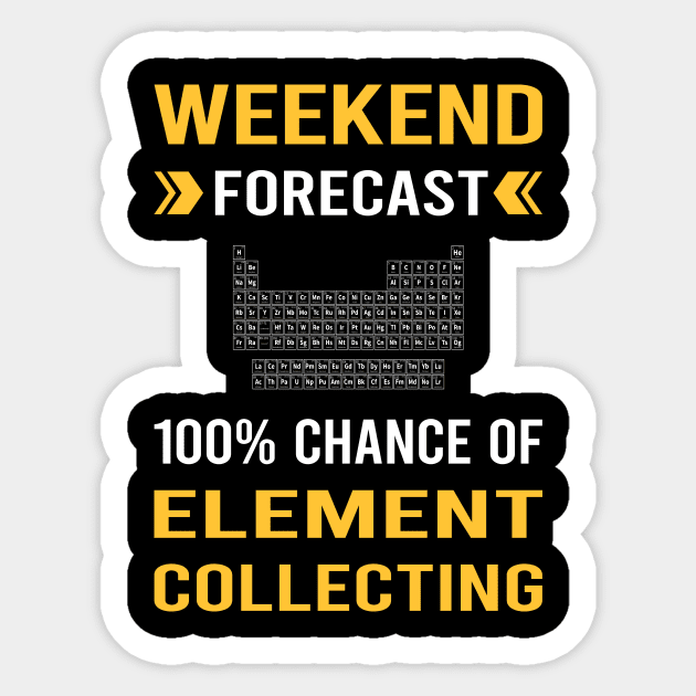 Weekend Forecast Element Collecting Elements Sticker by Good Day